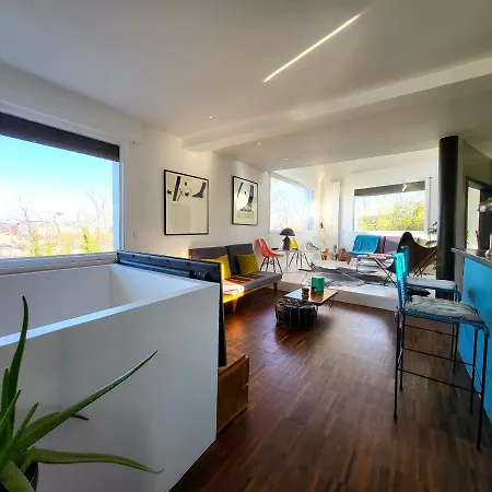 360 : Superbe Maison, Rooftop, Vue Tour Eiffel, T2 Apartment *