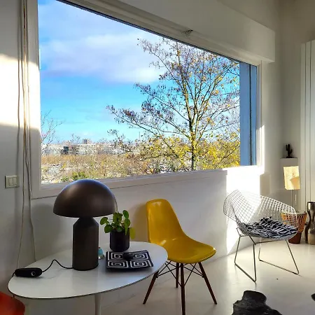 360 : Superbe Maison, Rooftop, Vue Tour Eiffel, T2 Apartment *
