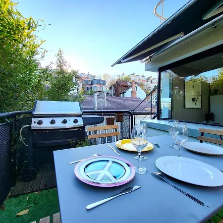 Apartment 360 : Superbe Maison, Rooftop, Vue Tour Eiffel, T2