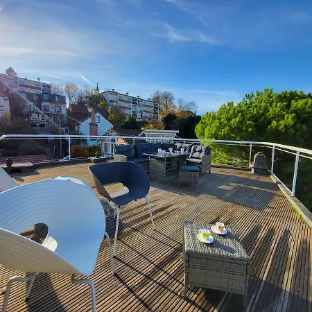 360 : Superbe Maison, Rooftop, Vue Tour Eiffel, T2 Apartment Meudon