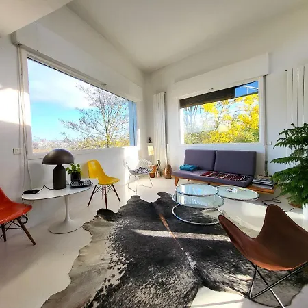 360 : Superbe Maison, Rooftop, Vue Tour Eiffel, T2 Meudon