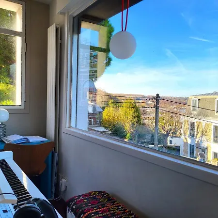 360 : Superbe Maison, Rooftop, Vue Tour Eiffel, T2