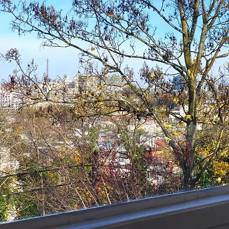 Apartment 360 : Superbe Maison, Rooftop, Vue Tour Eiffel, T2